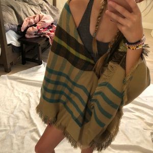 Plaid Wrap around/ Shaw